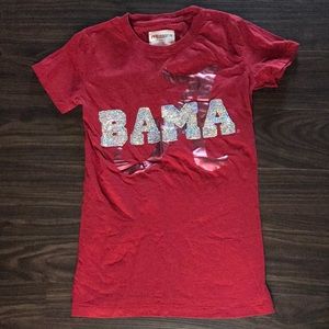 Alabama fitted sequin shirt
